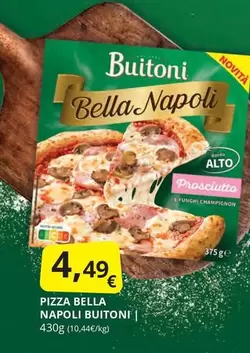Oferta de Buitoni - Pizza Bella Napoli por 4,49€ en Supermercados MAS