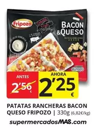 Oferta de Fripozo - Patatas Rancheras Bacon Queso por 2,25€ en Supermercados MAS