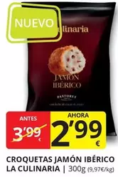Oferta de Pastoret - Croquetas Jamon Iberico por 2,99€ en Supermercados MAS
