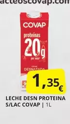 Oferta de Covap - Leche Desn Proteina S/lac por 1,35€ en Supermercados MAS