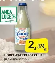 Oferta de Chufi - Horchata Fresca por 2,39€ en Supermercados MAS