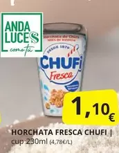 Oferta de Chufi - Horchata Fresca por 1,1€ en Supermercados MAS