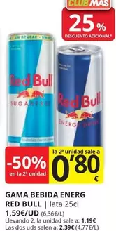 Oferta de Mas - Gama Bebida por 2,39€ en Supermercados MAS
