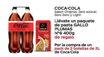 Oferta de Coca-Cola - Sabor Original, Zero Azúcar, Zero Zero Y Light en Supermercados MAS