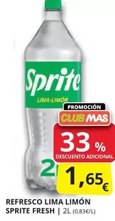 Oferta de Sprite - Refresco Limon en Supermercados MAS