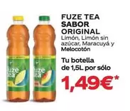 Oferta de Fuze Tea -  Sabor Original por 1,49€ en Supermercados MAS