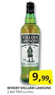 Oferta de William Lawson - Whisky por 9,99€ en Supermercados MAS