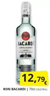 Oferta de Bacardi - Ron por 12,79€ en Supermercados MAS