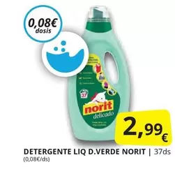 Oferta de Norit - Detergente Liq por 2,99€ en Supermercados MAS