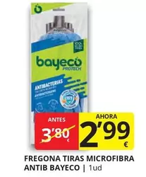 Oferta de Bayeco - Fregona Tiras Microfibra Antib por 2,99€ en Supermercados MAS
