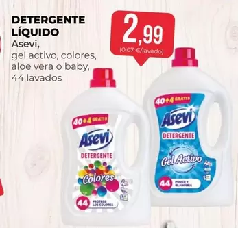 Oferta de Asevi - Detergente Liquido por 2,99€ en SPAR Gran Canaria