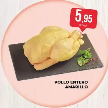 Oferta de Pollo Entero Amarillo por 5,95€ en SPAR Gran Canaria