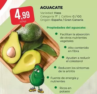 Oferta de Origen - Aguacate por 4,99€ en SPAR Gran Canaria