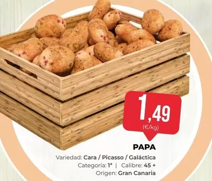 Oferta de Origen - Papa por 1,49€ en SPAR Gran Canaria