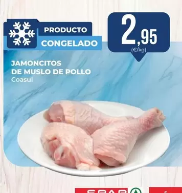 Oferta de Jamoncitos De Muslo De Pollo por 2,95€ en SPAR Gran Canaria