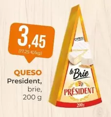 Oferta de Président - Queso por 3,45€ en SPAR Gran Canaria