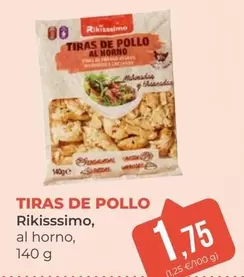 Oferta de Rikisssimo - Tiras De Pollo por 1,75€ en SPAR Gran Canaria
