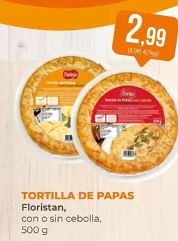 Oferta de Floristan - Tortilla De Papas por 2,99€ en SPAR Gran Canaria