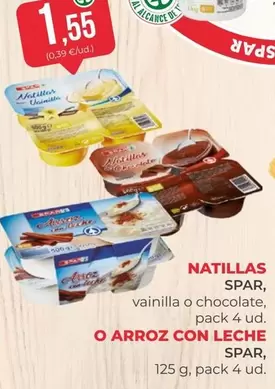 Oferta de Spar - Natillas por 1,55€ en SPAR Gran Canaria
