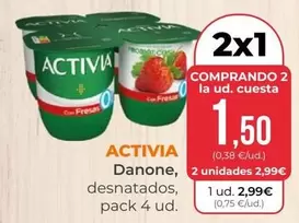 Oferta de Danone - Activia por 2,99€ en SPAR Gran Canaria