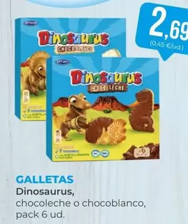 Oferta de Artiach - Galletas Dinosaurus por 2,69€ en SPAR Gran Canaria