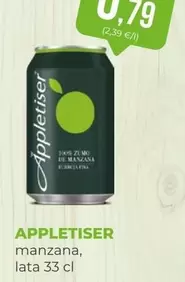 Oferta de Appletiser - Manzana por 0,79€ en SPAR Gran Canaria
