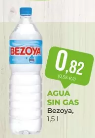 Oferta de Bezoya - Agua Sin Gas por 0,82€ en SPAR Gran Canaria