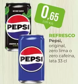Oferta de Pepsi - Refresco por 0,65€ en SPAR Gran Canaria