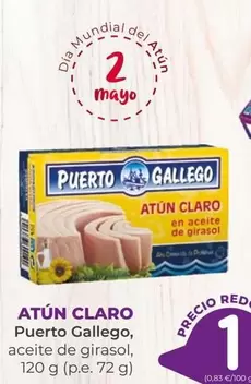 Oferta de Puerto Gallego - Atun Claro por 1€ en SPAR Gran Canaria