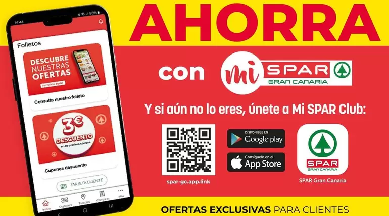 Oferta de Spar - Formatos Exclusivas Para Cllentes en SPAR Gran Canaria