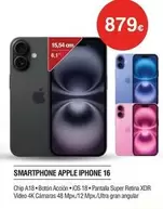 Oferta de Apple - Smartphone  Iphone 16 por 879€ en Milar