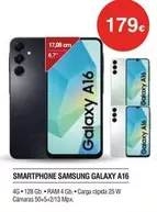 Oferta de Samsung - Smartphone Galaxy A16 por 179€ en Milar