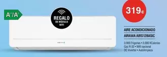 Oferta de Aire -  Acondicionado Airwa Airs12basic por 319€ en Milar