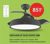 Oferta de Cecotec - Ventilador De Techo por 85,9€ en Milar