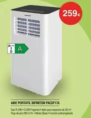 Oferta de Aire -  Portatil Pacsf17a por 259€ en Milar