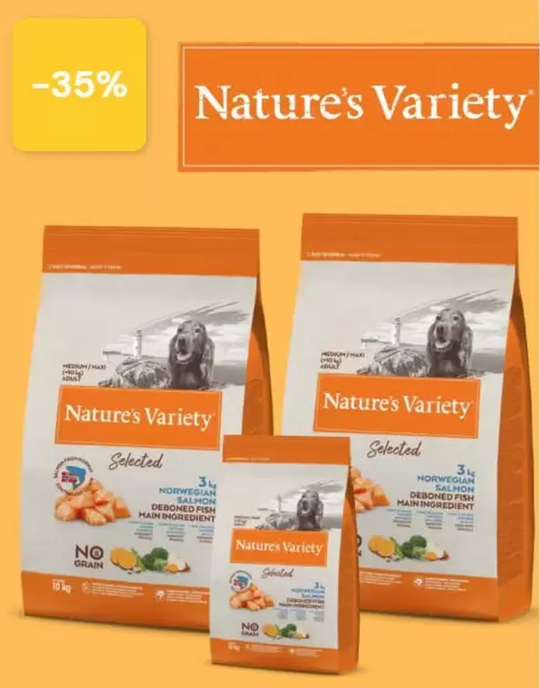 Oferta de  Nature's Variety en Mascotas1000
