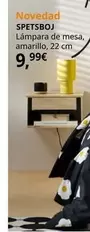Oferta de Spetsboj - Lámpara De Mesa, Amarillo, 22 Cm por 9,99€ en IKEA