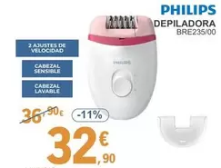 Oferta de Philips - Depiladora BRE235/00 por 32,9€ en E.Leclerc