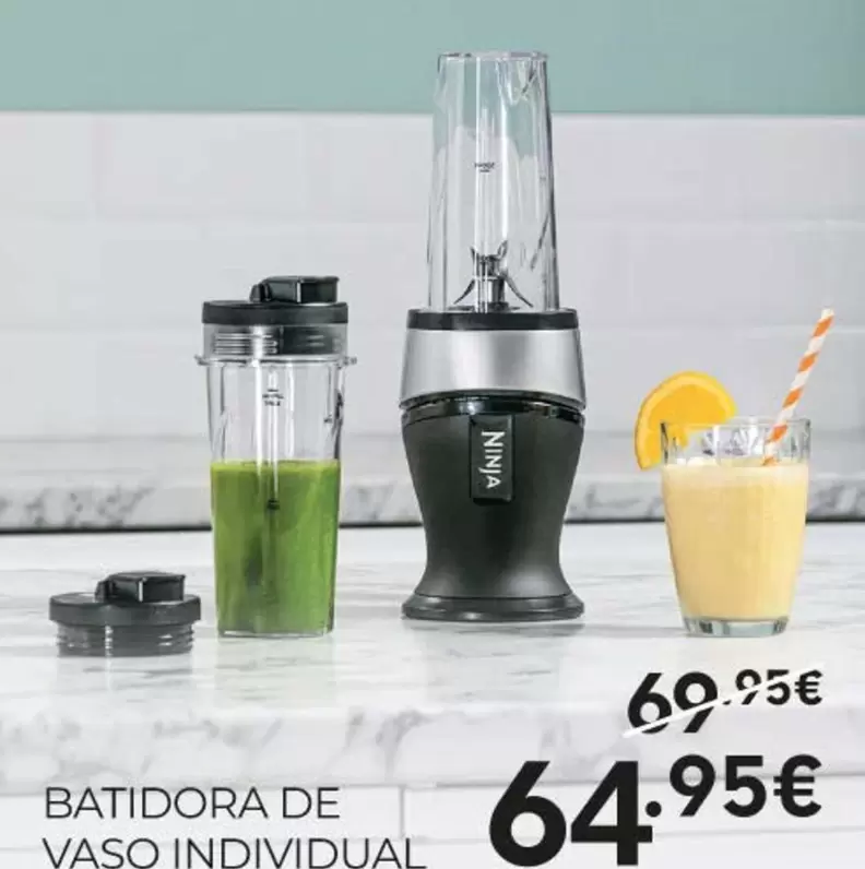 Oferta de Batidora De Vaso Individual por 64,95€ en Culinarium
