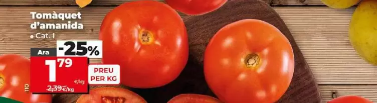 Oferta de Tomate De Ensalada por 1,79€ en Dia