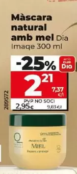 Oferta de Dia Imaqe - Mascarilla Natural Con Miel por 2,21€ en Dia