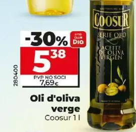 Oferta de Coosur - Aceite De Oliva Virgen  por 5,38€ en Dia