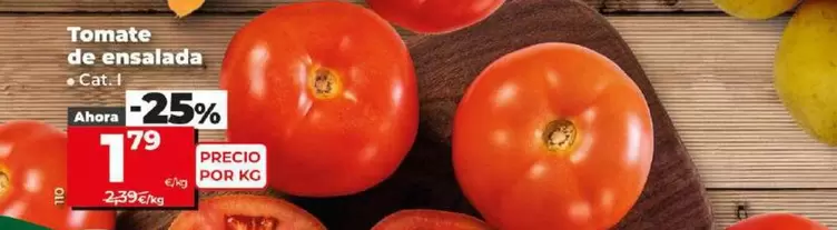 Oferta de Tomate De Ensalada por 1,79€ en Dia