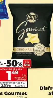Oferta de Lay's - Gourmet por 2,99€ en Dia