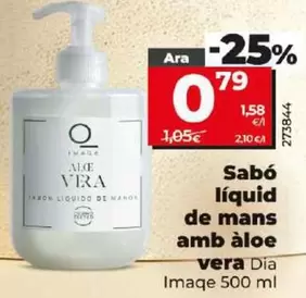 Oferta de Dia Imaqe - Jabón Líquido De Manos Con Aloe Vera por 0,79€ en Dia