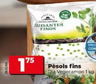 Oferta de Dia Vegecampo - Guisantes Finos por 1,75€ en Dia