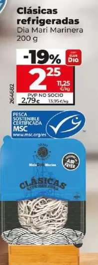 Oferta de Dia Mari Marinera - Clásicas Refrigeradas por 2,25€ en Dia