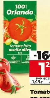 Oferta de Orlando - Tomate Frito En Aceite De Oliva  por 1,25€ en Dia