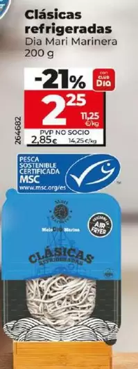 Oferta de Dia Mari Marinera - Clásicas Refrigeradas por 2,25€ en Dia