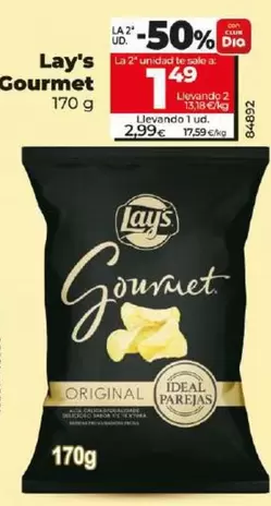 Oferta de Lay’s - Gourmet por 2,99€ en Dia